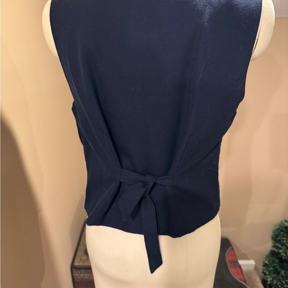 Vintage Fox and Floral Tapestry Vest - Picture 3 of 7